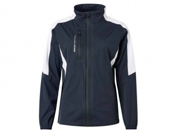 Abacus Lds Bounce Rain Jacket - Navy/White
