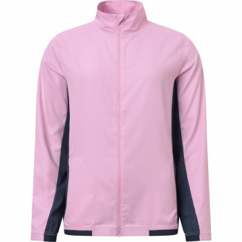 Abacus Lds Lanark Stretch Wind Jacket - Navy/Peony