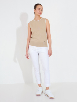 Abacus Lds Niblick Sleeveless - Light Sand