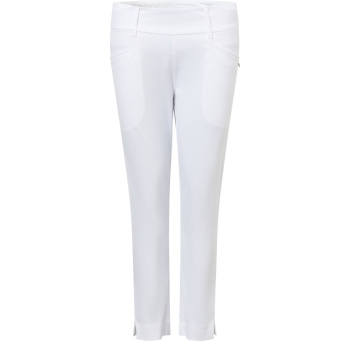 Abacus Lds Elite 7/8 Trousers Mid Waist - White
