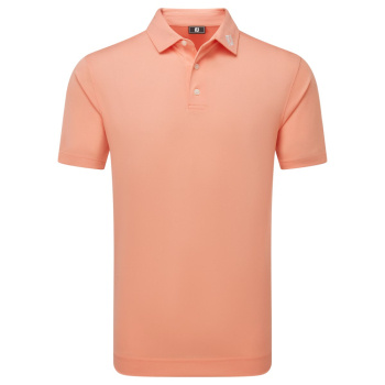 Footjoy Mens Stretch Pique Solid - Papaya