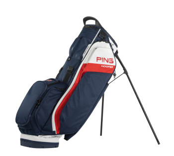 Ping Hoofer Standbag - Navy/White/Red