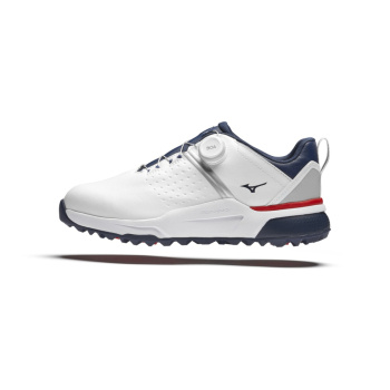 Mizuno Mens Hazard Energy Boa - White/Dress Blues