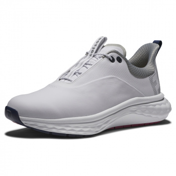 Footjoy Mens Quantum Medium - White/Blue/Pink