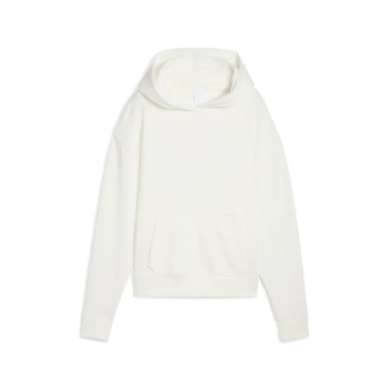 Puma Womens Cloudspun Fleece Hoodie - Warm White