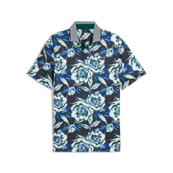 Puma Mens MATTR Beautiful Game Polo - Deep Navy/White Glow