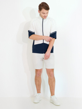 Abacus Mens Wedge Hybrid Shirt - Clam