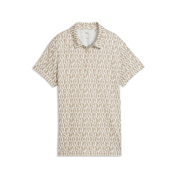Puma Womens Cloudspun Wavey SS Polo - Ice Coffee
