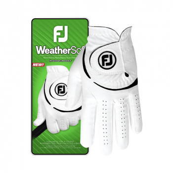 Footjoy Mens WeatherSof - White
