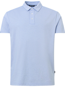Abacus Mens Hillside Polo - Oxfordblue