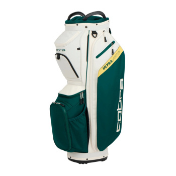 Cobra Ultralight 2 Cart Bag - Sugared Almond/Dark Myrtle/Sunny Yellow