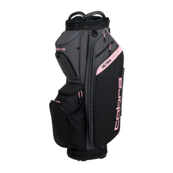 Cobra Ultralight 2 Cart Bag - Black/Rose Gold