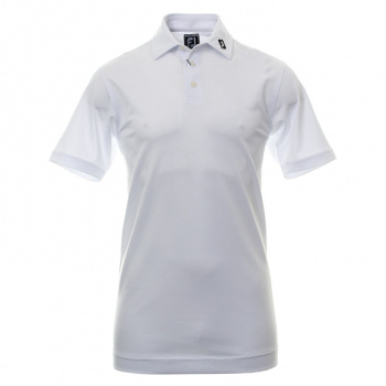 Footjoy Mens Stretch Pique Solid - White