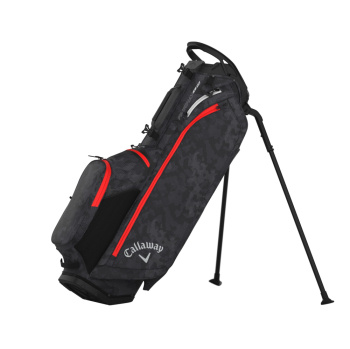 Callaway Fairway C HD (HyperDry) Standbag 2026 - Graphite/Desert Camo/Red