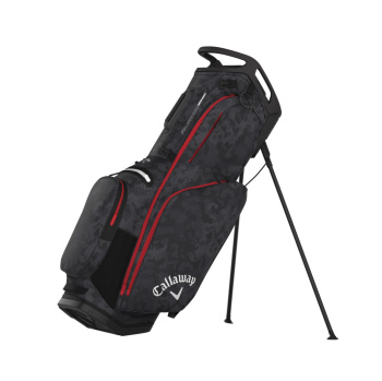 Callaway Fairway 14 HD (HyperDry) Standbag 2026 - Graphite/Desert Camo/Red