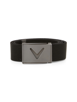 Callaway Mens V-Logo Belt - Caviar