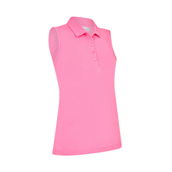 Callaway Womens Tournament SL Polo - Cheeky Pink
