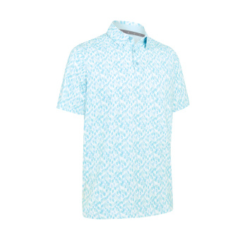 Callaway Mens Kaleidoscop Chev Polo - Arctic Paradise