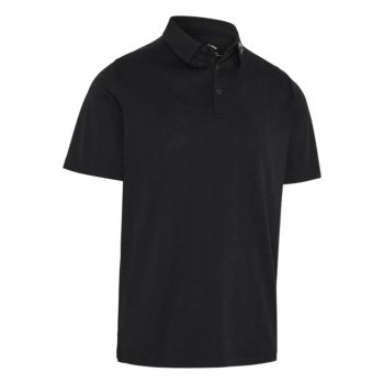 Callaway Odyssey Ventilated Jacquard Polo Shirt - Caviar