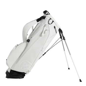G/Fore Daytona Embossed Skull & Tees Standbag - Snow