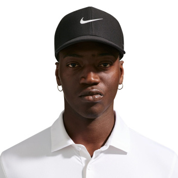 NIke Dri-FIT ADV SwooshFlex Structured Golf Cap - Black