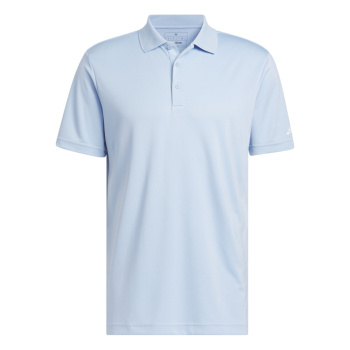 Adidas Mens Performance Polo - Clear Sky