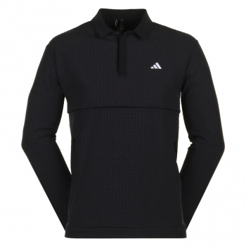 Adidas Mens Ultimate365 Tour WIND.RDY Pullover - Black