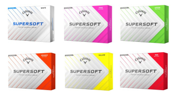 Callaway Supersoft 2025 Logobollar