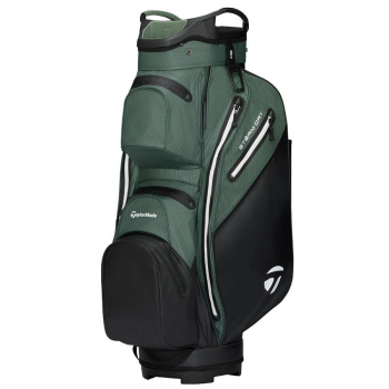 Taylormade Storm Dry Cartbag 2026 - Black/Dark Sage