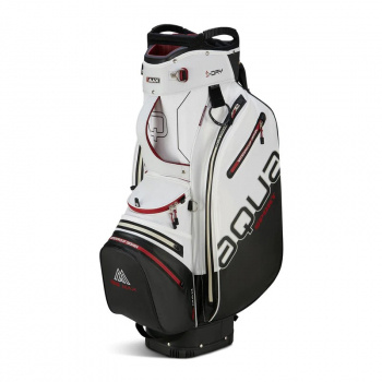 Big Max Aqua Sport 4 Cartbag - Off White/Black/Merlot