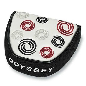 Odyssey Swirl Mallet Headcover - White