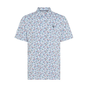 Original Penguin Mens Pete In the Ocean Polo Shirt - Bright White