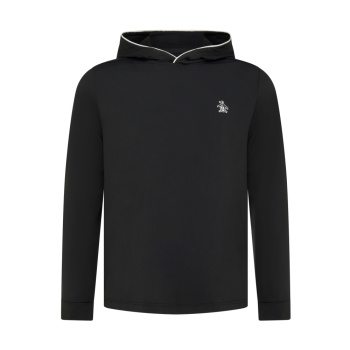 Original Penguin Mens LS Performance Earl Hoodie - Caviar