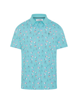 Original Penguin Pete�s Range Finder Polo - Blue Radience