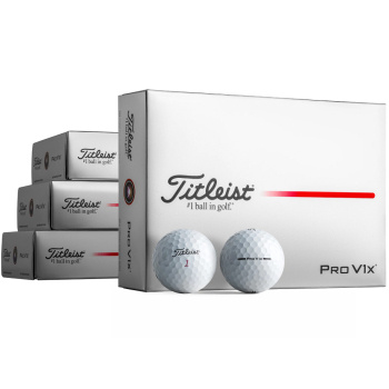 Titleist 2025 Pro V1x Loyalty Pack (4 dussin) - White (F�rhandsbest�ll - Leveransstart 1 april)