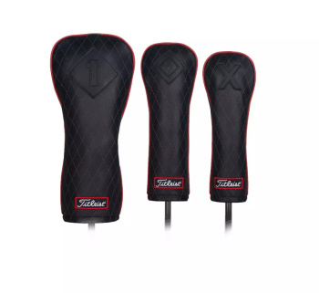 Titleist Jet Black Leather Headcover