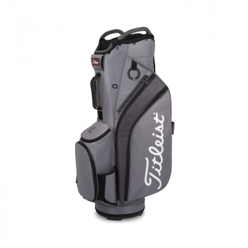Titleist Cart 14 Bag 2022 - Charcoal/Graphite/Black