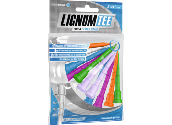 Lignum Tee 72mm Neon - 12-pack