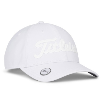 Titleist Players Performance Ball Marker Cap 2025 - White/White