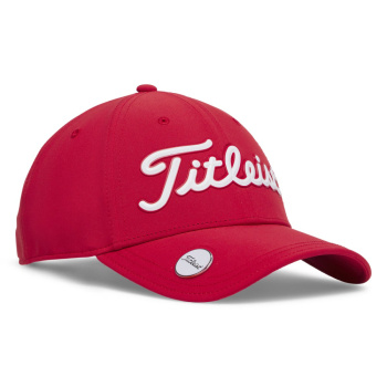 Titleist Players Performance Ball Marker Cap 2025 - Red/White