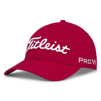 Titleist Tour Performance Cap 2025 - Red/White