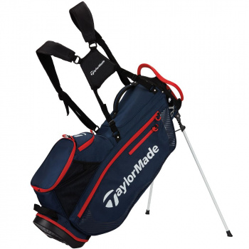 Taylormade Pro Standbag 2023 - Navy/Red