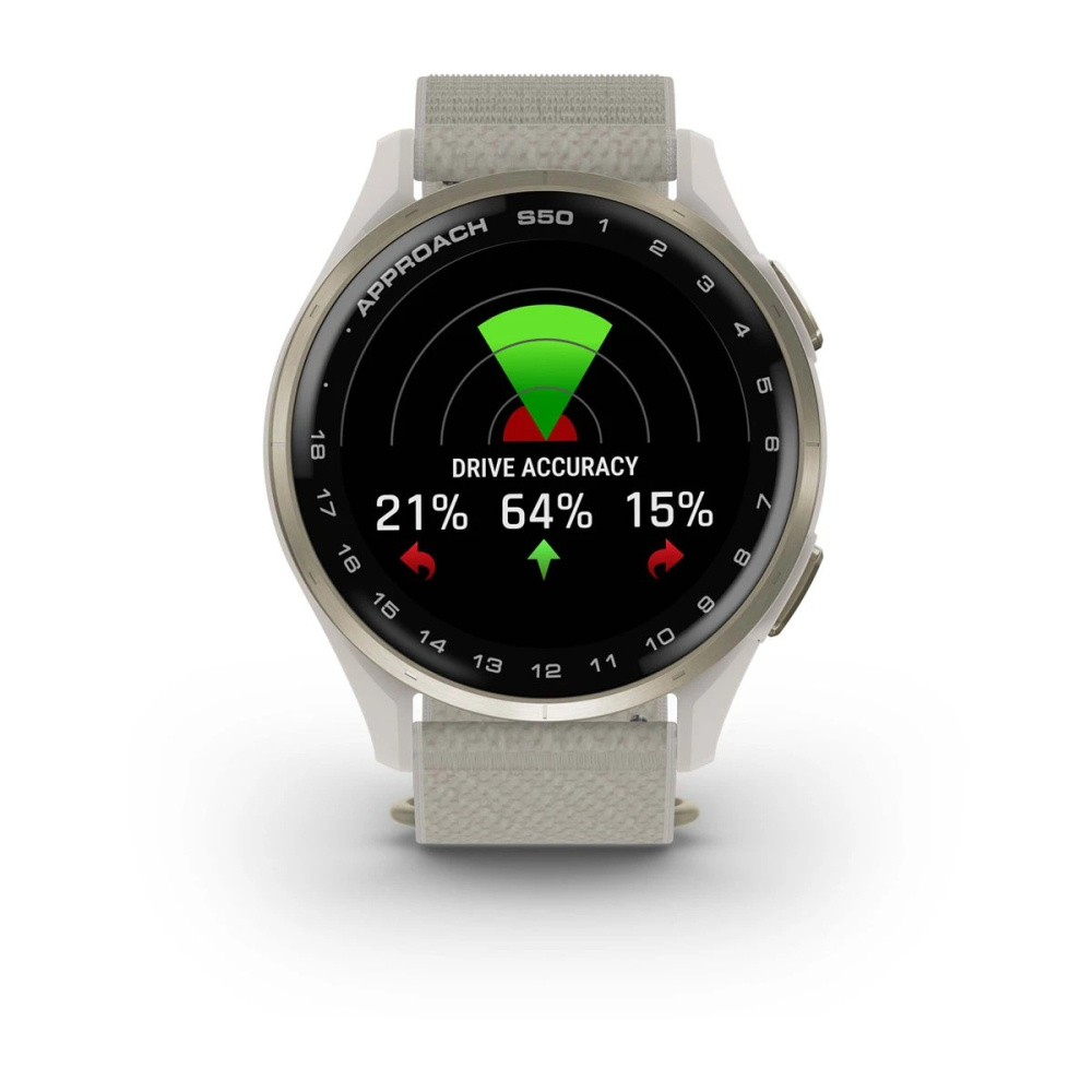 Garmin Approach S50 - Ivory Cream Gold