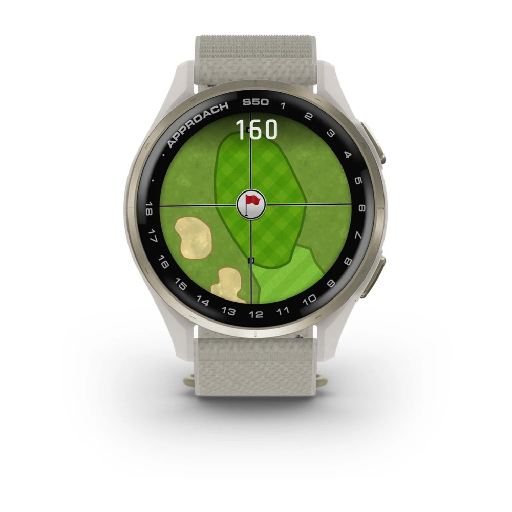 Garmin Approach S50 - Ivory Cream Gold