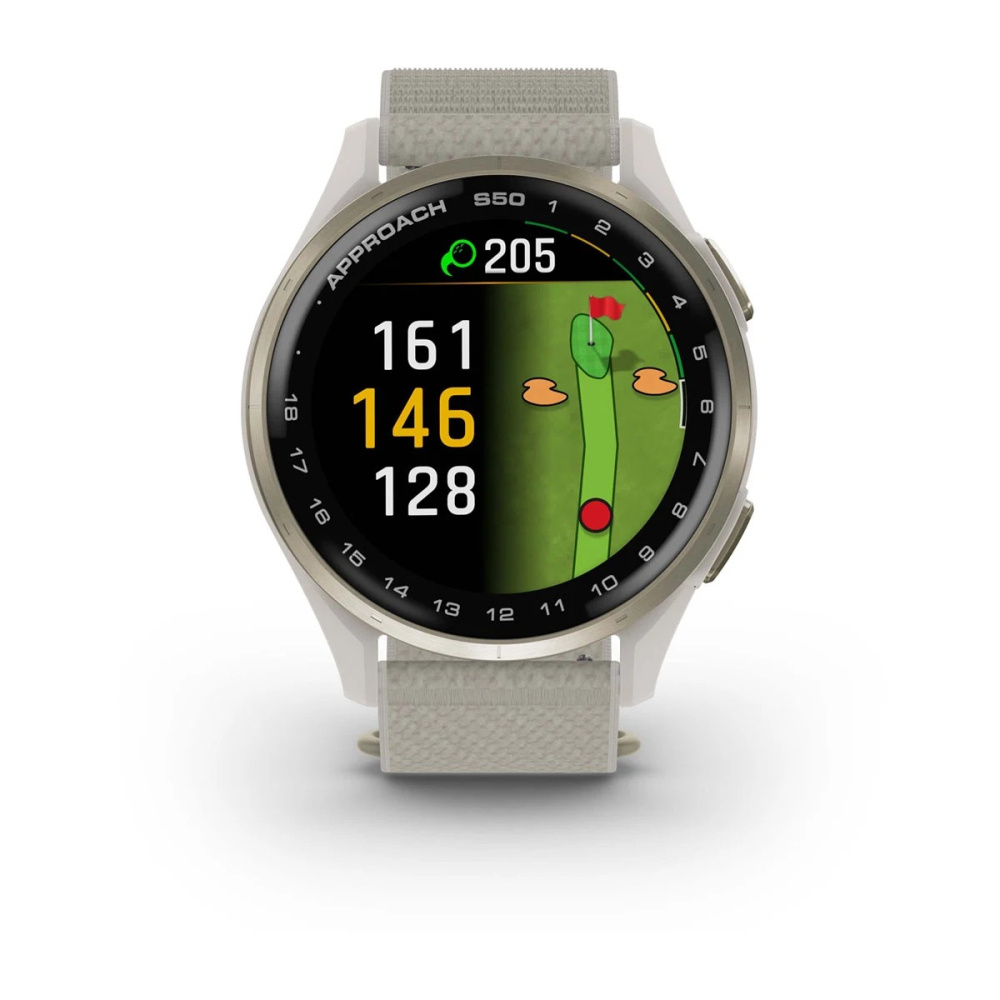 Garmin Approach S50 - Ivory Cream Gold