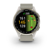 Garmin Approach S50 - Ivory Cream Gold Garmin Approach S50 - Ivory Cream Gold