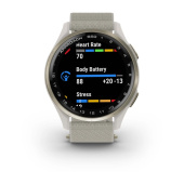 Garmin Approach S50 - Ivory Cream Gold Garmin Approach S50 - Ivory Cream Gold