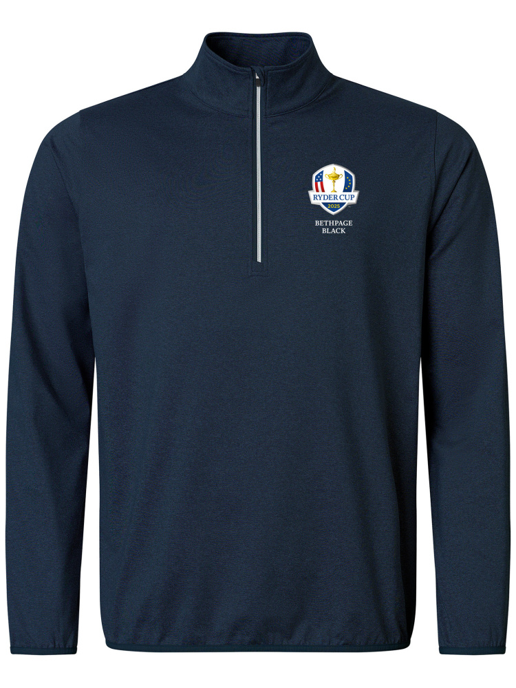 Abacus Ryder Cup 2025 Cradoc Halfzip Fleece - Navy