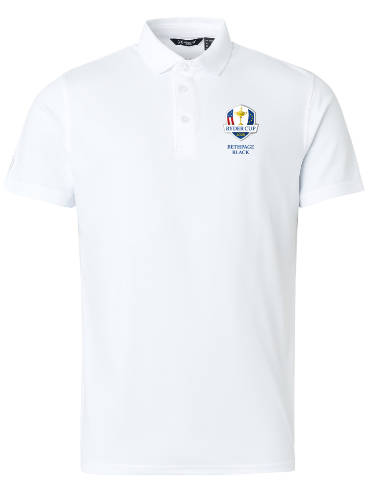 Abacus Ryder Cup 2025 Cray Drycool Polo - White