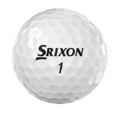 Srixon Q-Star Tour 2024 - White med personligt tryck Srixon Q-Star Tour 2024 - White med personligt tryck